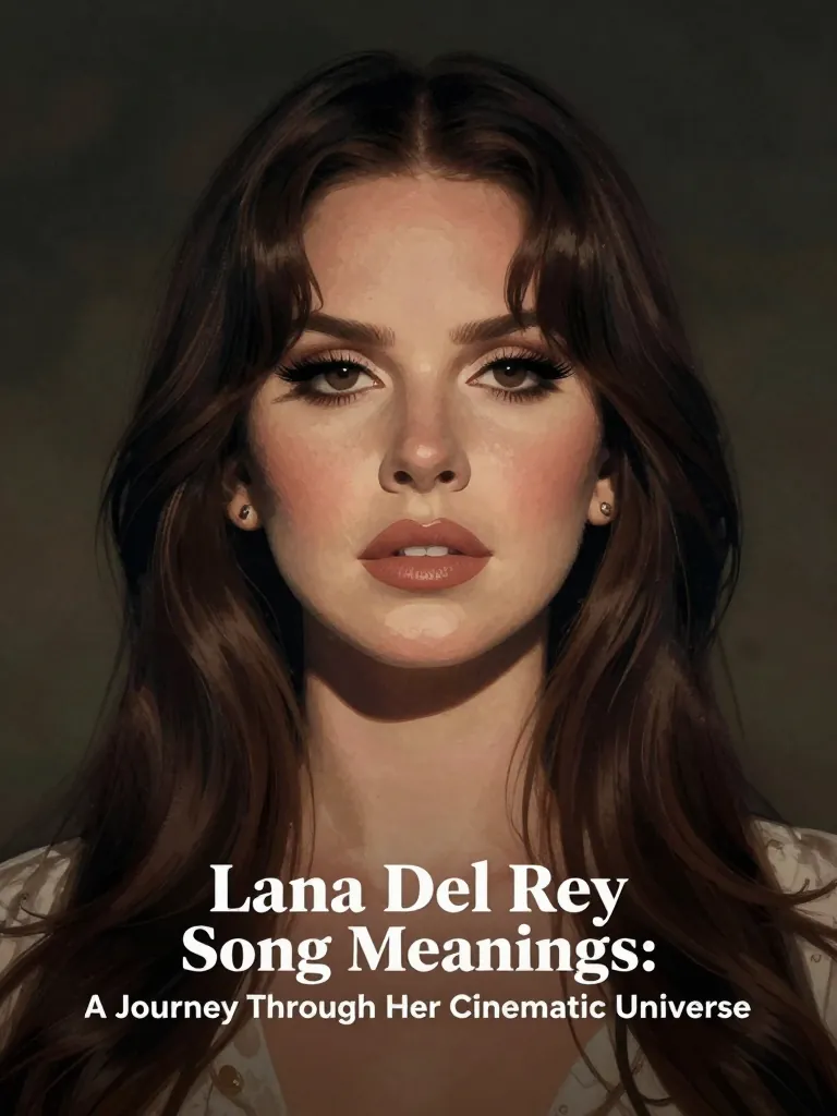 Lana Del Rey Song Meanings: A Journey Through Her Cinematic Universe